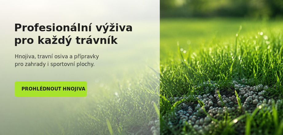 Profesionální hnojiva pro zdravý a odolný trávník