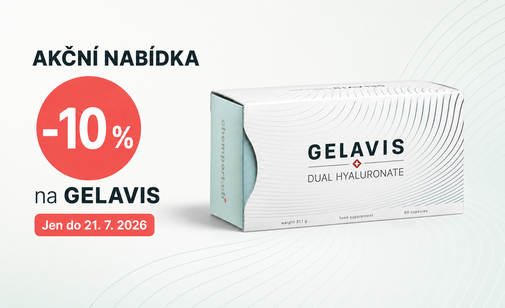 Gelavis mimořádná sleva 10%