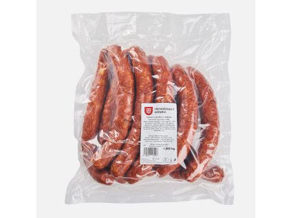 Klobása s Goudou a Jalapeňo 1,45kg/10ks