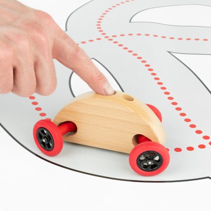04 Fingercar Natur Finger Fahrbahn
