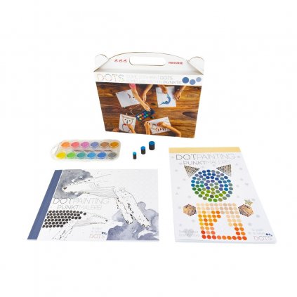 03 trihorse punktmalbuecher wasserwelt set uebersicht