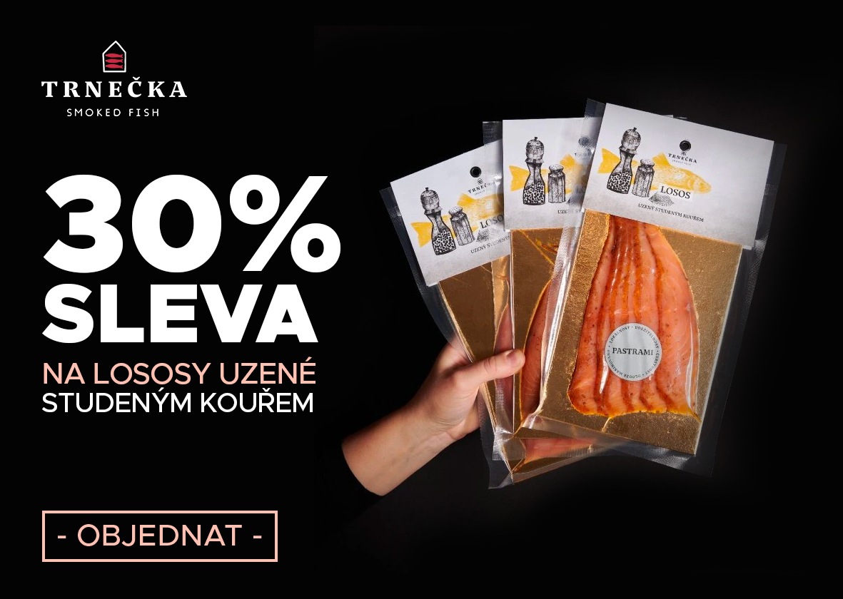 30% sleva na lososy