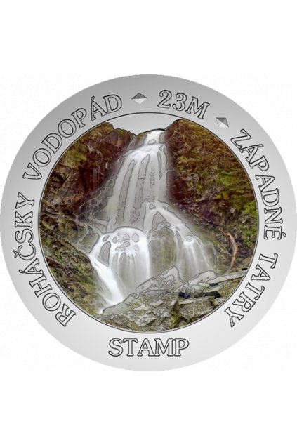stamp sk rohacsky vodopad
