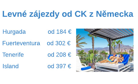 Levné zájezdy