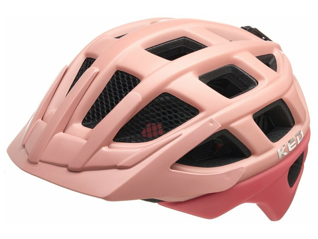 Juniorská cyklistická přilba KED Kailu Dusty coral pink matt 53-59cm 2022