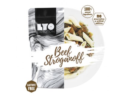 Lyofood Hovězí Stroganoff 152g velká porce
