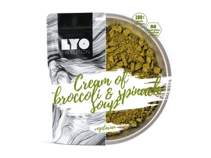 Lyofood Krémová brokolicová polévka se špenátem 60g