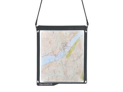 Pouzdro na mapu LIFEVENTURE Waterproof Map Case Grey