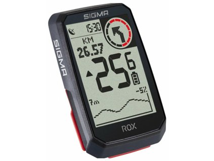 Cyklopočítač Sigma Rox 4.0 GPS černý černá