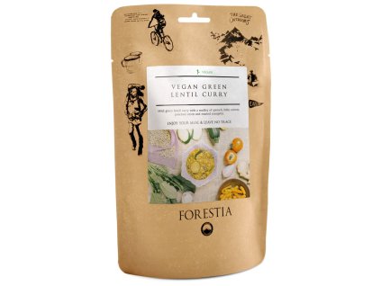 Forestia Veganské curry se zelenou čočkou (350 g, 249 kcal)
