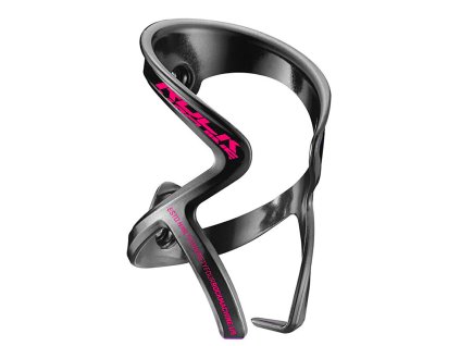 Košík na láhev Rock Machine Performance černo/růžový růžová