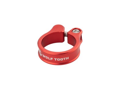 WolfTooth Sedlová objímka Wolf Tooth 31.8mm červená