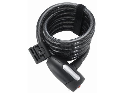 Zámek na kolo Magnum spirála 1850x12 mm černá