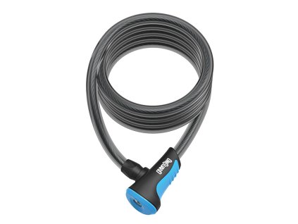 Zámek na kolo OnGuard spirála 1800x10mm modrý modrá