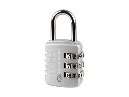 Zámek Lifeventure Combi Lock šedá