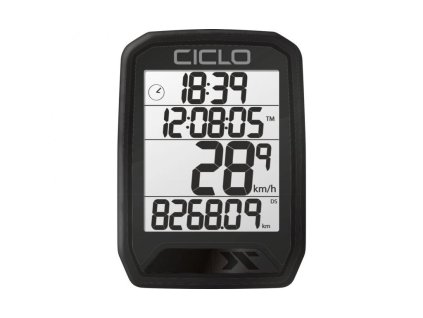 Ciclo sport Tachometr CicloSport Protos 113 drátový černý černá