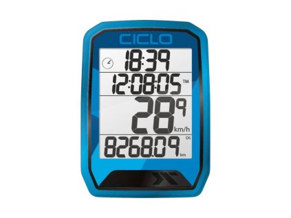 Ciclo sport Tachometr CicloSport Protos 113 drátový modrý modrá