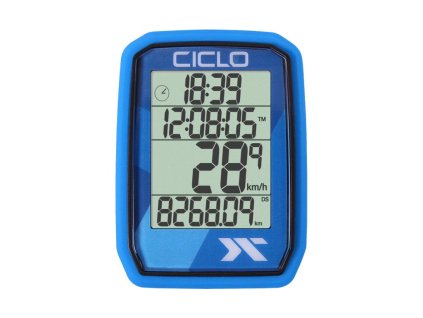 Ciclo sport Tachometr CicloSport Protos 205 bezdrátový modrý modrá