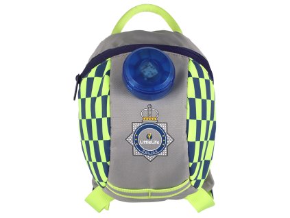 Dětský batoh LittleLife Toddler Backpack 2l-Police šedá