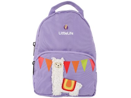 Dětský batoh LittleLife Toddler Backpack 2l-Friendly Faces, Llama fialová