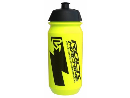 Cyklistická láhev Rock Machine Performance 600ml fluo žlutá