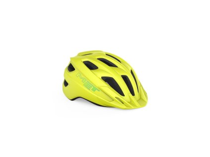 Dětská cyklistická přilba Met Crackerjack lime 52-57cm zelená 2023