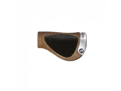 Gripy Ergon GP1 Gripshift biokork S hnědá