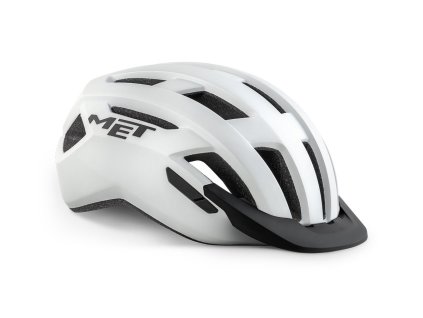 Cyklistická helma MET Allroad bílá matná M (56-58 cm) 2021