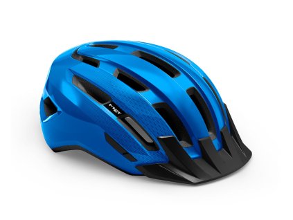 Cyklistická helma MET Downtown modrá M/L (58 - 61 cm) 2021