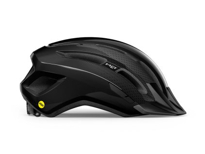 Cyklistická helma MET Downtown MIPS černá lesklá S/M(52-58) 2021