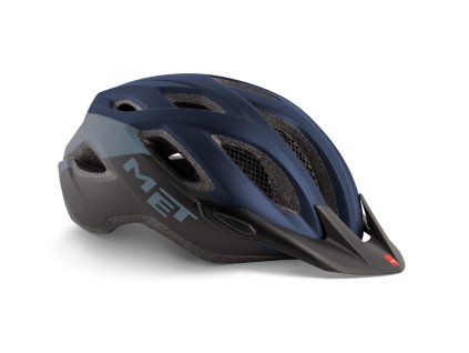 Univerzální helma MET Crossover modrá/černá matná S/M(52-59) 2021