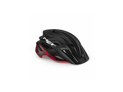 MTB helma MET Veleno černá červená matná/lesklá S(52-56) 2021