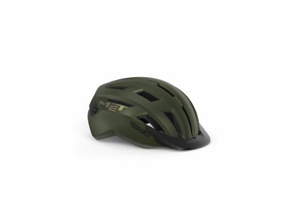 Cyklistická helma MET Allroad olive iridescent 52-56 2022