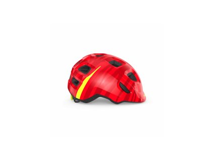 Dětská cyklistická helma MET Hooray červená zebra -46/52 2022
