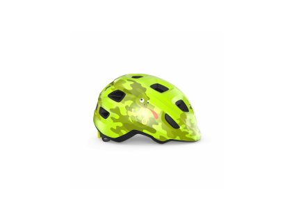 Dětská cyklistická helma MET Hooray lime chameleon -46/52 zelená 2022