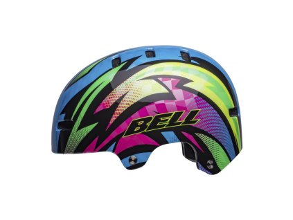Dětská městská přilba Bell Span Blue/Magenta Psycho XS(49–53cm) 2022