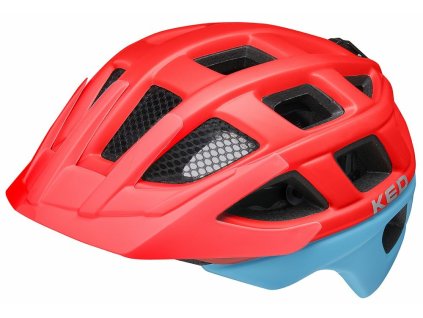 Juniorská cyklistická přilba KED Kailu Red blue matt 49-53cm 2022