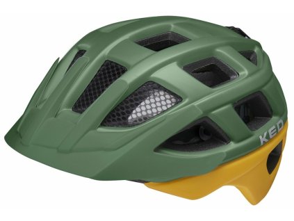Juniorská cyklistická přilba KED Kailu Green yellow matt 53-59cm 2022