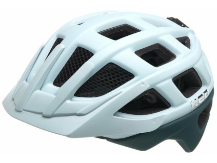 Juniorská cyklistická přilba KED Kailu Dusty mint dark teal matt 49-53cm bílá 2022