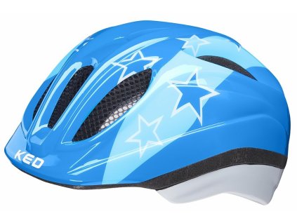 Dětská cyklistická přilba KED Meggy II Trend Blue stars 52-58cm 2022