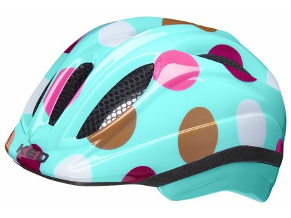 Dětská cyklistická přilba KED Meggy II Trend Dots retro 46-51cm modrá 2022