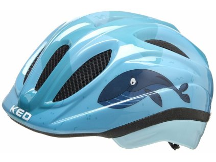 Dětská cyklistická přilba KED Meggy II Trend Whale 46-51cm modrá 2022