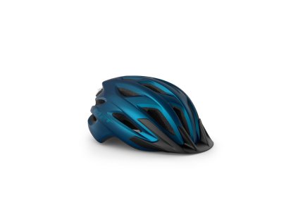 Cyklistická přilba MET Crossover modrá METalická 52-59cm 2023