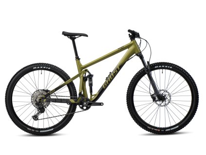 Celoodpružené horské kolo Ghost Riot Trail olive green/black L 2023