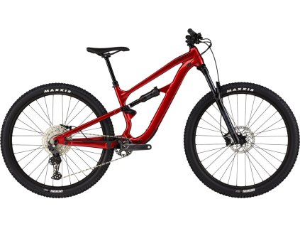 Celoodpružené horské kolo Cannondale Habit 4 candy red M 2023