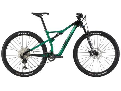 Celoodpružené horské kolo Cannondale Scalpel Carbon 4 jungle green M 2023