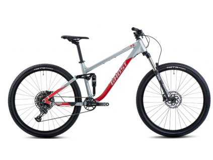 Celoodpružené horské kolo GHOST Kato FS Base 29 Grey/red M 2023