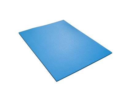 Karimatka YATE dvouvrstvá 12 MAXI FITNESS černá/modrá 97 x 70 x 1,2