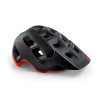 Cyklistická helma MET Terranova černá/červená matná/lesklá M (56-58 cm) 2021