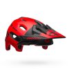 Cyklistická helma Bell Super DH Spherical fasthouse matte red/black M 2021